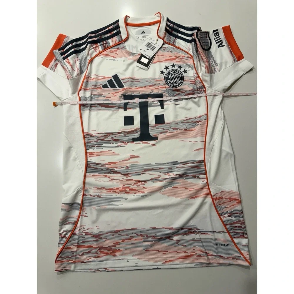 Adidas FC Bayern Munich 25/26 Away Jersey White JJ2143 Mens M